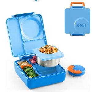 OmieBOX food container & vacuum insulated Bowl Lunchbox NWT